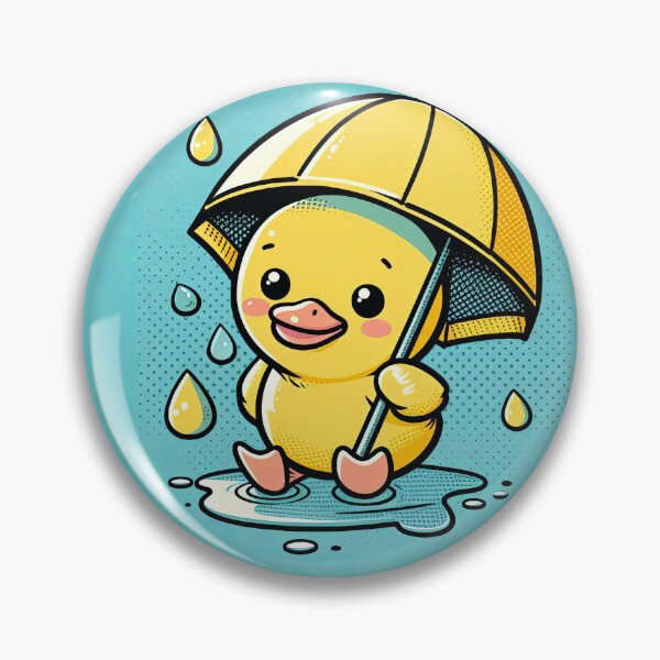 Item preview, Cute Duckling Pop Art Style designed and sold by artofuniverse.