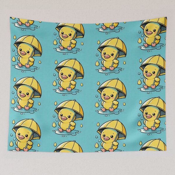 Item preview, Cute Duckling Pop Art Style designed and sold by artofuniverse.