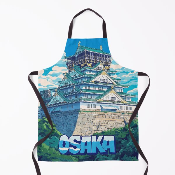 Item preview, Stunning Osaka Japan Artwork – Iconic Landmarks & Vibrant Cityscape Wall Art designed and sold by nomiraclehere.
