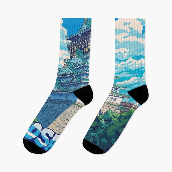 Item preview, Stunning Osaka Japan Artwork – Iconic Landmarks & Vibrant Cityscape Wall Art designed and sold by nomiraclehere.
