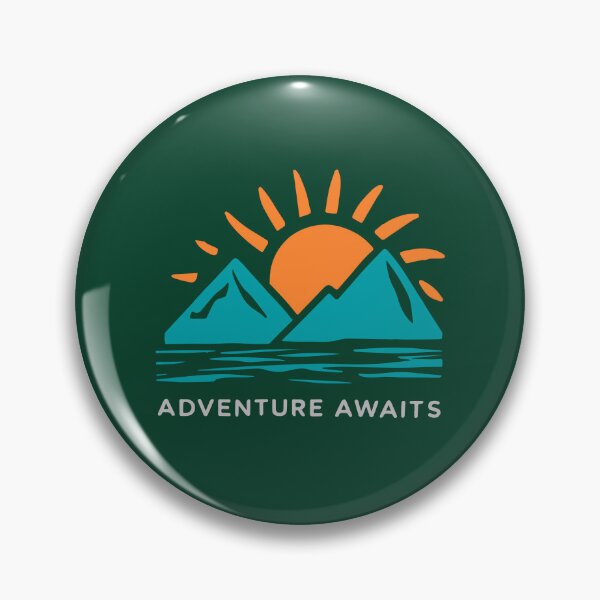 Item preview, Minimalist Mountain Sunrise Outdoor Adventure Graphic designed and sold by w1ckerman.