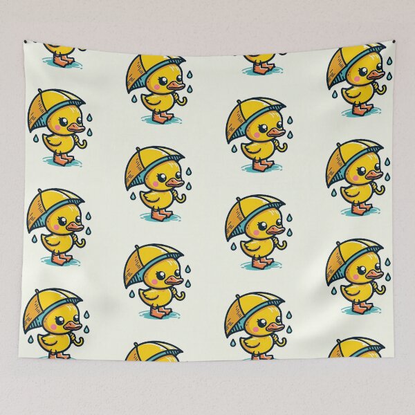 Item preview, Cute Duckling Pop Art Style designed and sold by artofuniverse.