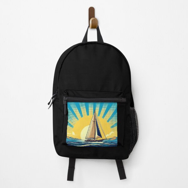Artikelvorschau, Segelboot-Pop-Art-Stil entworfen und verkauft von artofuniverse.