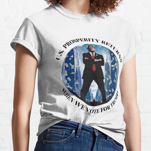 Item preview, UNITED STATES OF AMERICA prosperity return with Trump designed and sold by Micdrop-remarks.