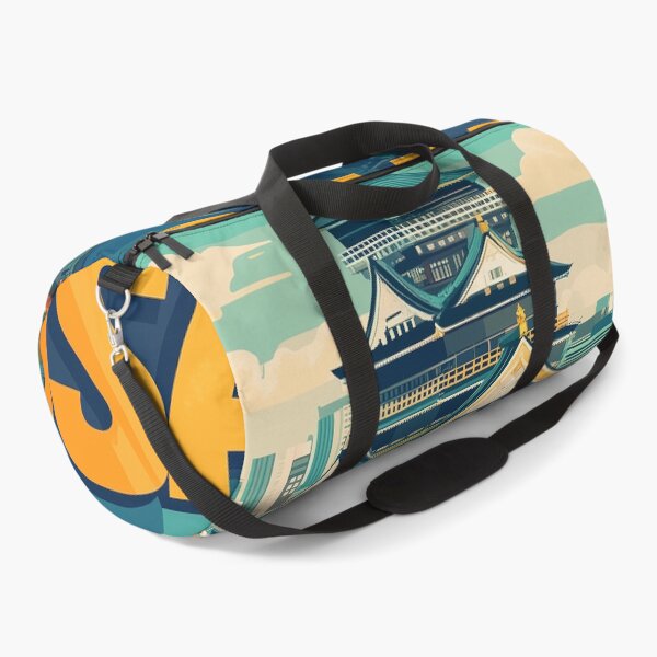 Item preview, Stunning Osaka Japan Artwork – Iconic Landmarks & Vibrant Cityscape Wall Art designed and sold by nomiraclehere.