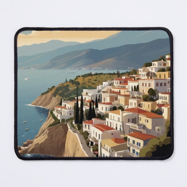 Item preview, 020 Vintage Kalamata, Greece Poster Design designed and sold by Alexis Art Collection.
