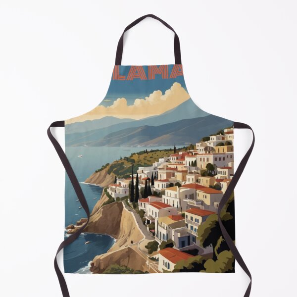 Item preview, 020 Vintage Kalamata, Greece Poster Design designed and sold by Alexis Art Collection.