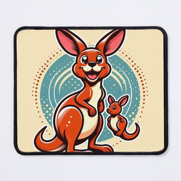 Item preview, Kangaroo Pop Art Style designed and sold by artofuniverse.