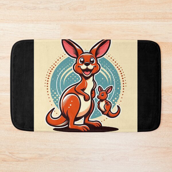 Item preview, Kangaroo Pop Art Style designed and sold by artofuniverse.