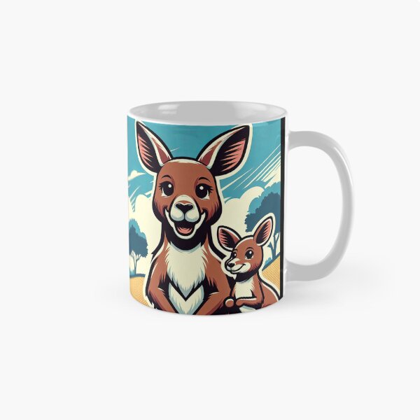 Item preview, Kangaroo Pop Art Style designed and sold by artofuniverse.