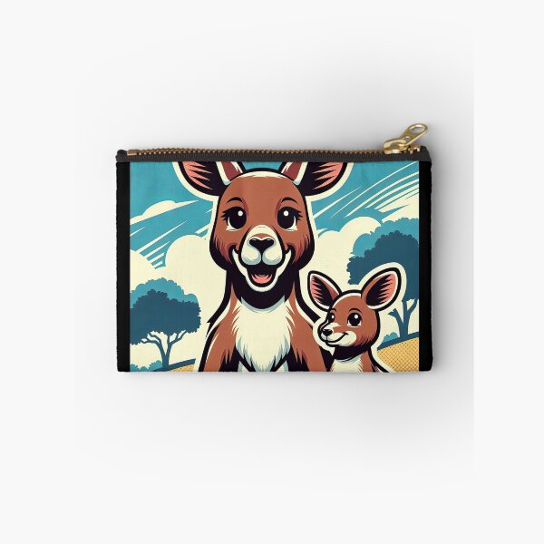 Item preview, Kangaroo Pop Art Style designed and sold by artofuniverse.
