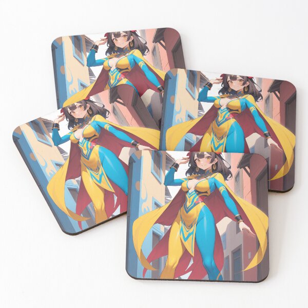 Item preview, Anime Superheroine designed and sold by InkwiseIA.