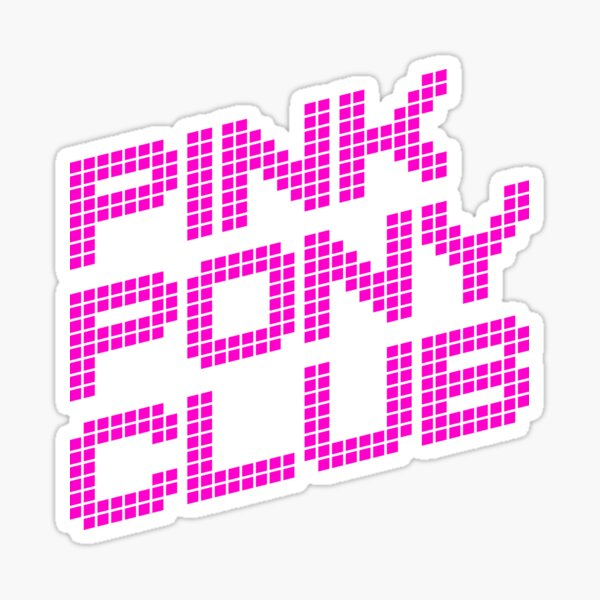 Pink Pony Club Chappell Roan Disco Sticker