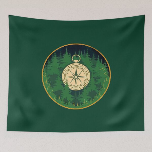 Item preview, Vintage Compass Adventure Graphic for Outdoor Lovers designed and sold by w1ckerman.