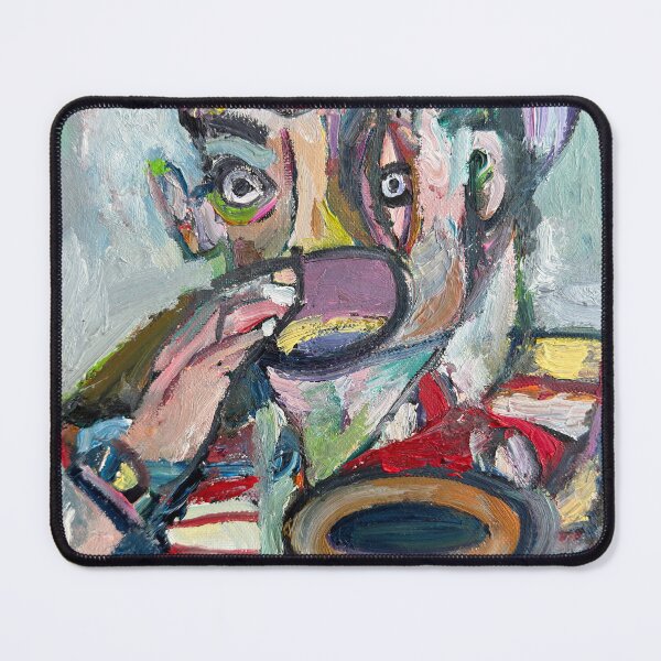 Item preview, PORTRAIT OF FIGURE DRINKING A COFFEE designed and sold by lautir.
