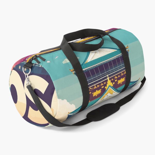 Item preview, Stunning Osaka Japan Artwork – Iconic Landmarks & Vibrant Cityscape Wall Art designed and sold by nomiraclehere.
