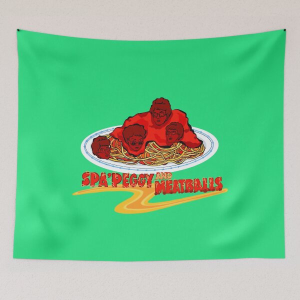 Item preview, Spa'Peggy and Meatballs designed and sold by Kookwearbrand.