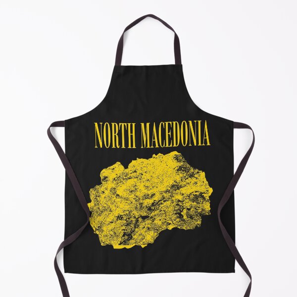 Item preview, Distressed NORTH MACEDONIA 90s Grunge Rock Style designed and sold by pelagio.