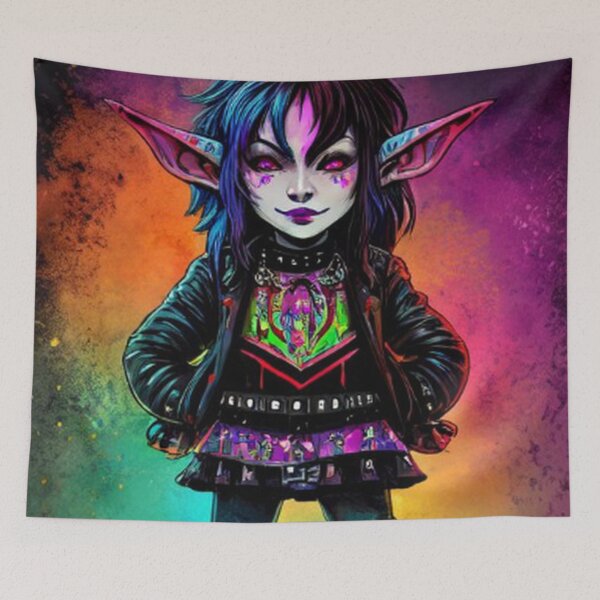 Item preview, Punk Rocker Goblin designed and sold by TheDarkWardrobe.
