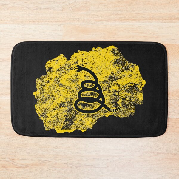 Artikelvorschau, Distressed Nordmazedonien – Freiheit ist die Supermacht – Moderne Gadsden-Schlangenflagge – Don’t Tread On Me-Design entworfen und verkauft von pelagio.