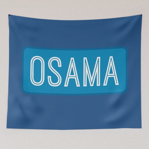 Item preview, Osama Name designed and sold by Jeallan Designs.