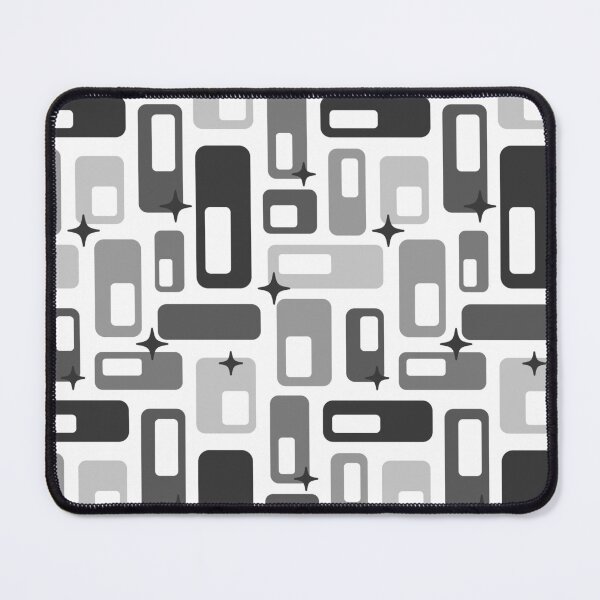 Item preview, Retro Atomic capsules starbursts black white designed and sold by Dana Du.