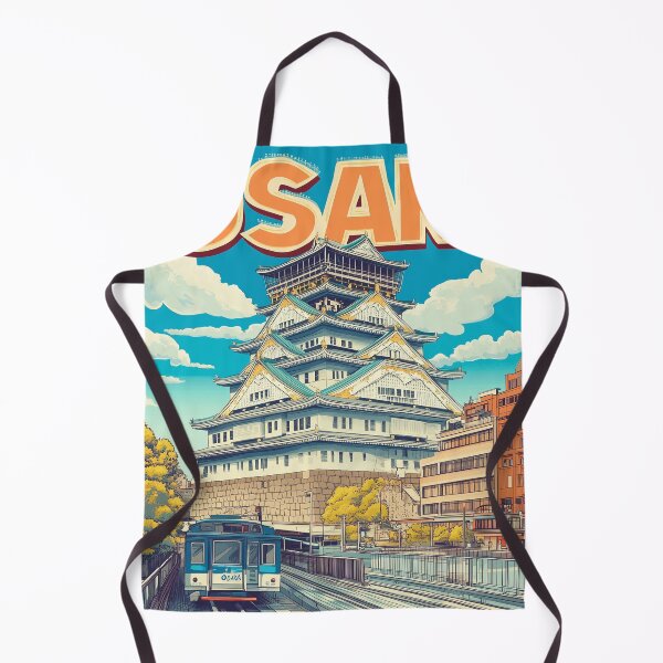 Item preview, Stunning Osaka Japan Artwork – Iconic Landmarks & Vibrant Cityscape Wall Art designed and sold by nomiraclehere.