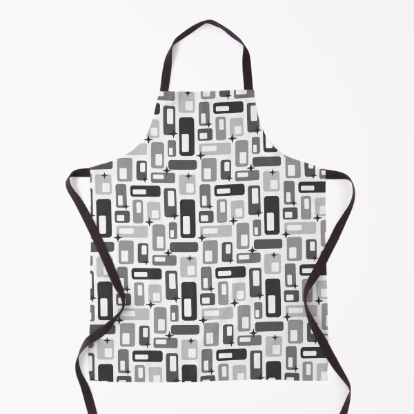 Item preview, Retro Atomic capsules starbursts black white designed and sold by Dana Du.