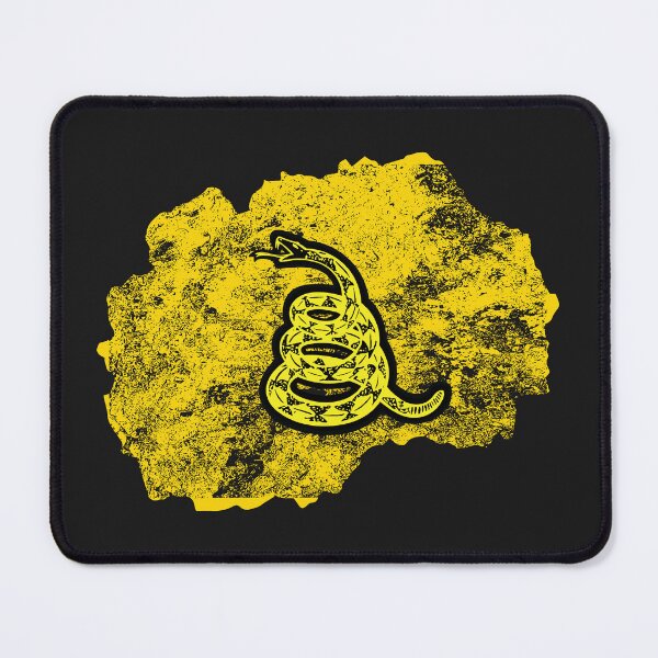 Item preview, Distressed NORTH MACEDONIA - Freedom Is The Superpower - Gadsden Snake Flag - Dont Tread On Me design designed and sold by pelagio.