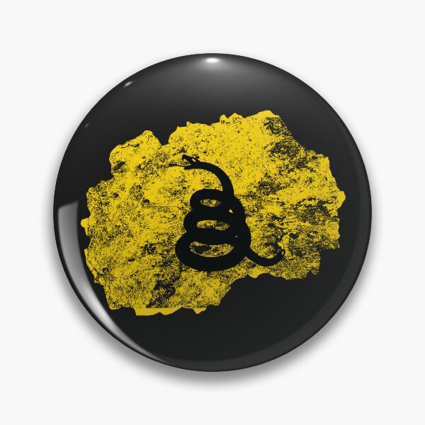 Item preview, Distressed NORTH MACEDONIA - Freedom Is The Superpower -   Gadsden Snake Flag - Dont Tread On Me design Silhouette designed and sold by pelagio.