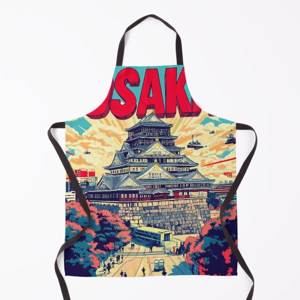 Item preview, Stunning Osaka Japan Artwork – Iconic Landmarks & Vibrant Cityscape Wall Art designed and sold by nomiraclehere.