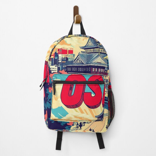 Item preview, Stunning Osaka Japan Artwork – Iconic Landmarks & Vibrant Cityscape Wall Art designed and sold by nomiraclehere.