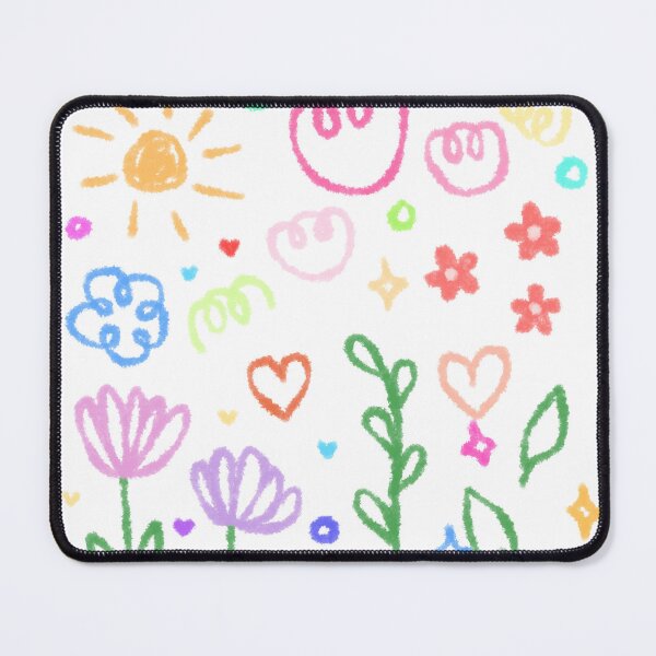 Item preview, Flower Crayon Doodle designed and sold by rebeckym.