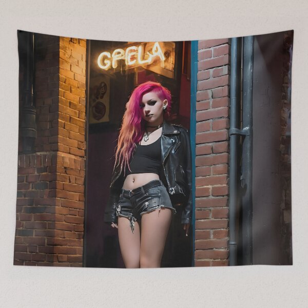 Item preview, Pretty Punk Girl... designed and sold by Hall-O-Gram.