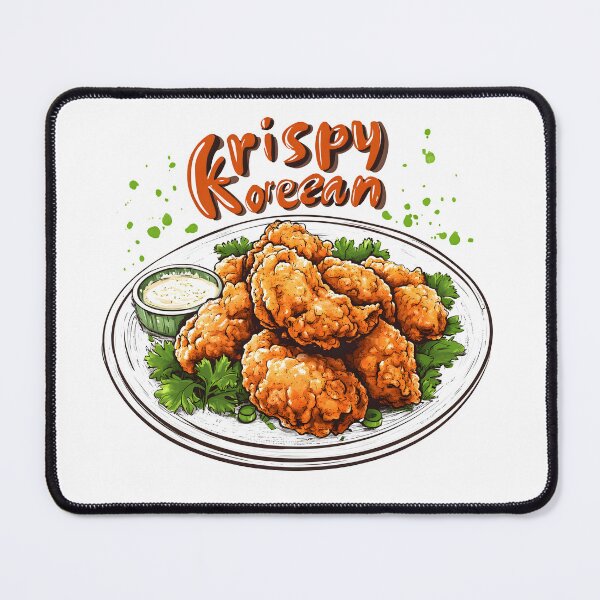 Item preview, Krispy KOREAN Fried chicken  designed and sold by PCGDrawing.