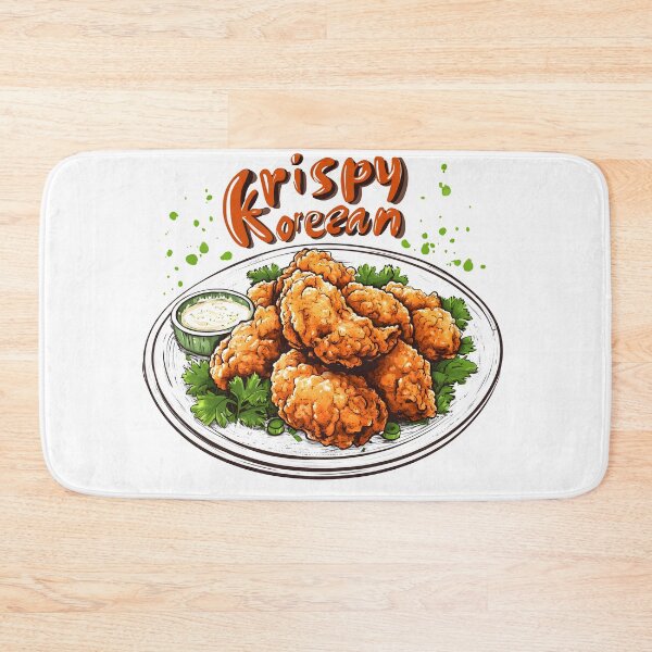 Item preview, Krispy KOREAN Fried chicken  designed and sold by PCGDrawing.