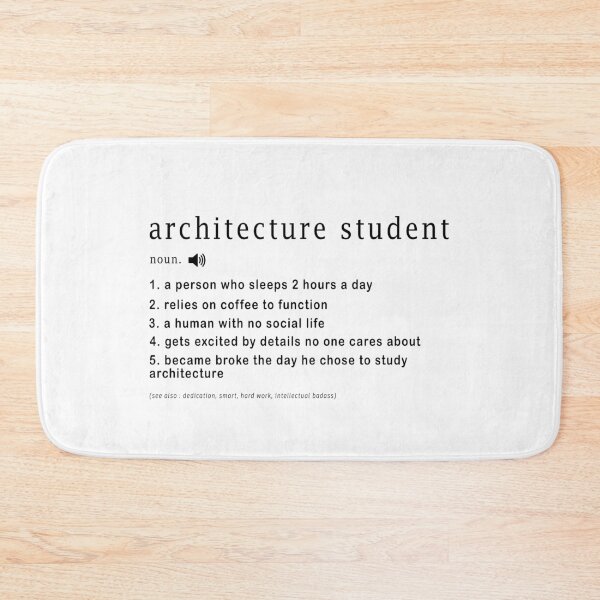 Item preview, Architecture student Funny Relatable Definition  designed and sold by Aymanerachif.