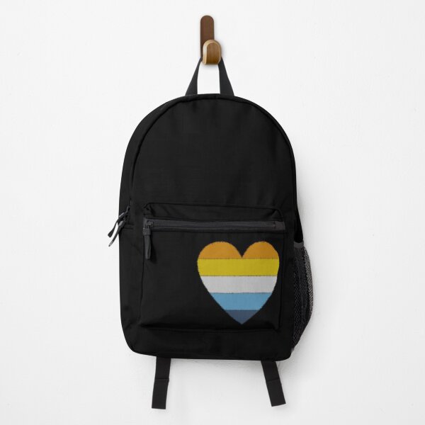 Item preview, Aroace heart (on black) designed and sold by nerdspride.