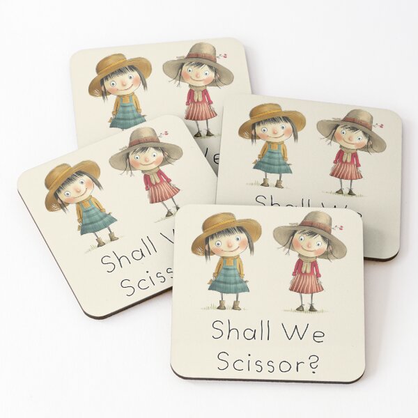 Item preview, Shall We Scissor? designed and sold by BurblePodcast.