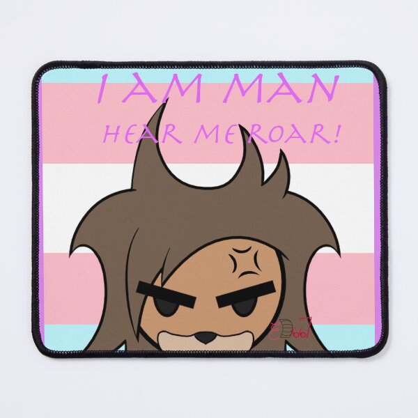 Item preview, I am man, Hear me roar! designed and sold by EthanDevil667.