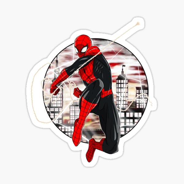 Artikel-Vorschau von Moderner Klassiker Spidey in Schwarz und Rot, designt und verkauft von cry-babyDC.