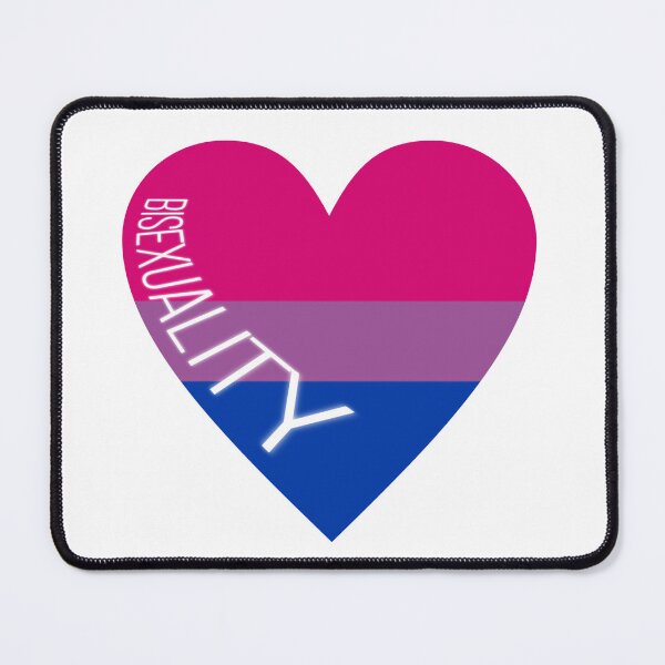 Item preview, Bisexuality heart designed and sold by nerdspride.