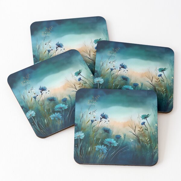 Item preview, Blue Meadow wild Flowers designed and sold by J Marielle Designs.