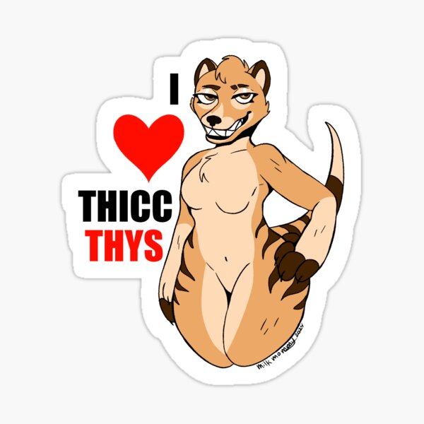 Item preview, I <3 THICC THYS designed and sold by MilkMommy.