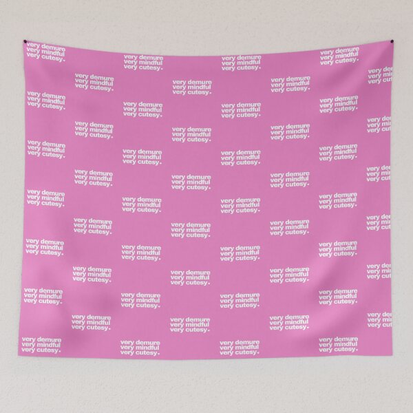 Item preview, Very Demure Mindful Cutesy designed and sold by Caring Hearts.