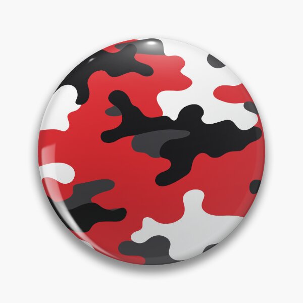 Item preview, Camouflage pattern Design featuring bold colors like red, black, and white.  designed and sold by HEMRO.
