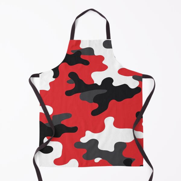 Item preview, Camouflage pattern Design featuring bold colors like red, black, and white. designed and sold by HEMRO.