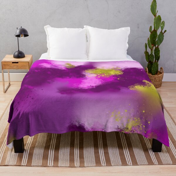 Item preview, Opposites Attract - Purple Pink Green Abstract designed and sold by Joey Santiago.