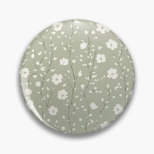 Item preview, Serene in Floral Sage designed and sold by meggydesigns.