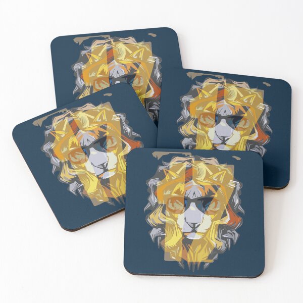 Item preview, Liberty Lion with the number 17. Lion head hipster designed and sold by navarraspain.